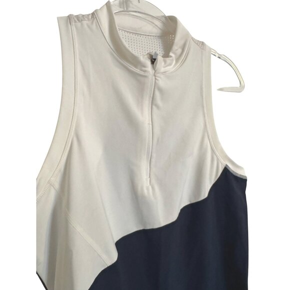 Sweaty Betty Power Grand Slam Size Large Tennis Tank Navy NWT $78 - Picture 10 of 11